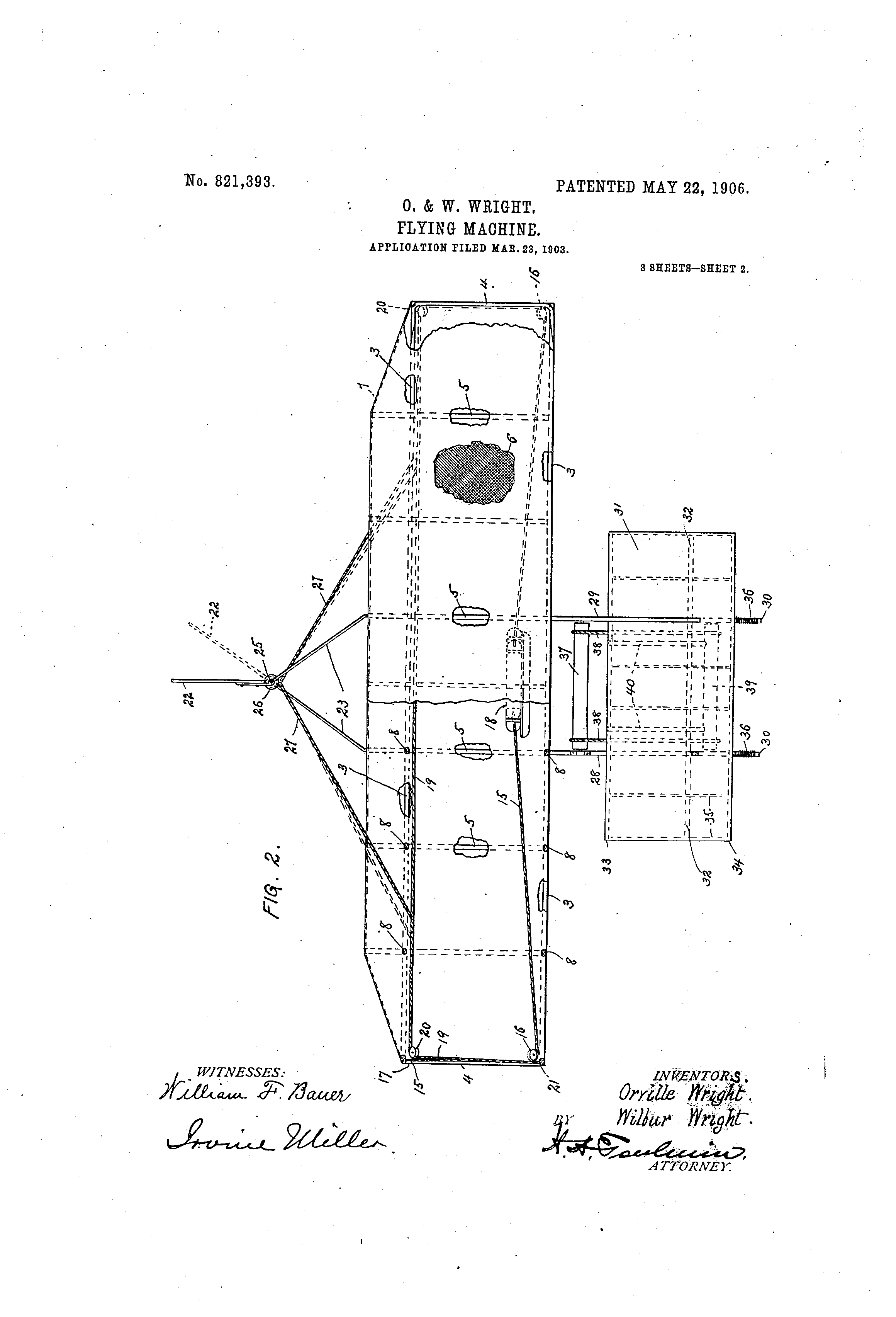 Flying Machine Patent